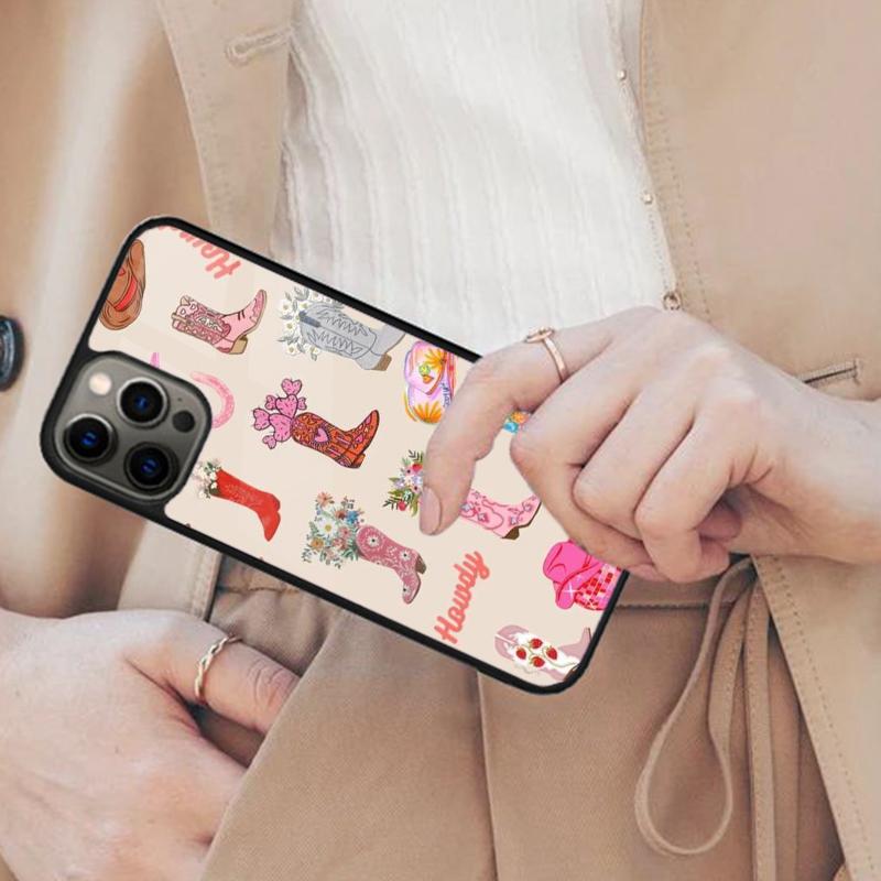 

Cowboy Cowgirl Howdy Western Boho Magnetic Phone Case For APPLE iPhone 17 Air 16 14 13 12 Pro Max 15 Plus Wireless MagSafe Cover iPhone 13mini