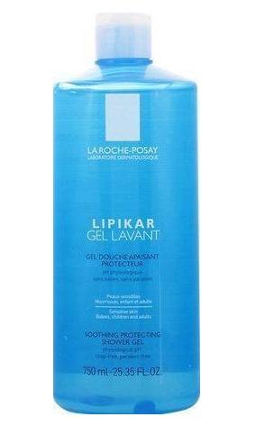 La Roche-Posay Lipikar Soothing Body and Face Cleansing Gel, 750ml