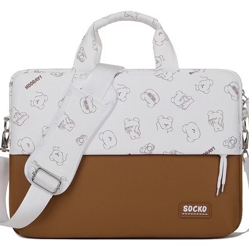 

Shenglanggo Women s Shockproof Laptop Shoulder Bag 14 inches