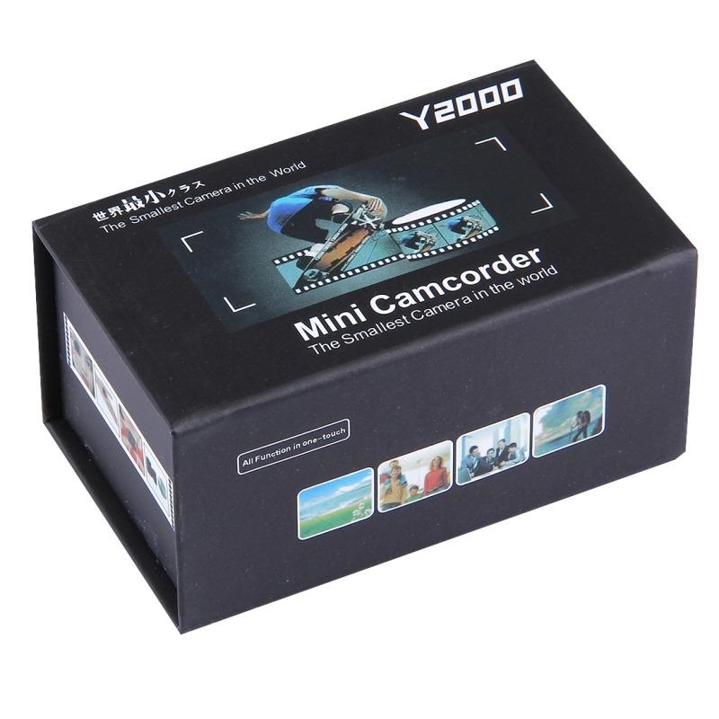 Hot Sale Y2000 Mini DV DVR Camera Camcorder Video Cam for Webcam Helmet Bike Motorbike Hiking Sports