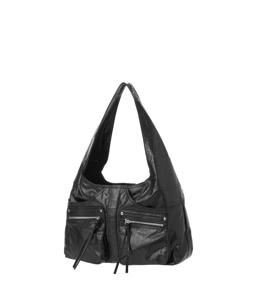 Debbyoung Cargo Hobo Bag [Black]