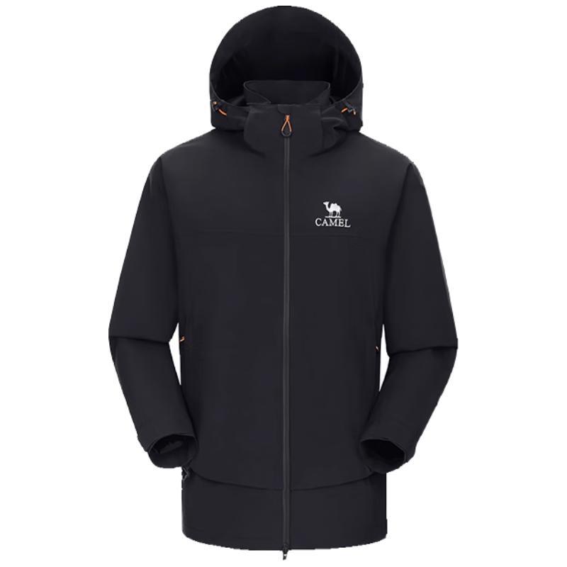 Camel Unisex Outdoor Windproof Waterproof Shell Jacket