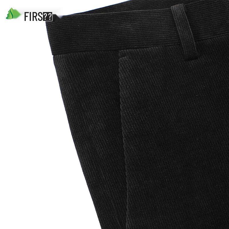 Men's Thickened Corduroy Straight Business Casual Pants