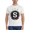 Ac Sparta Praga T-shirt Ultraminimalista Sportiva Minimalista Stampa ad Alta Definizione T-shirt