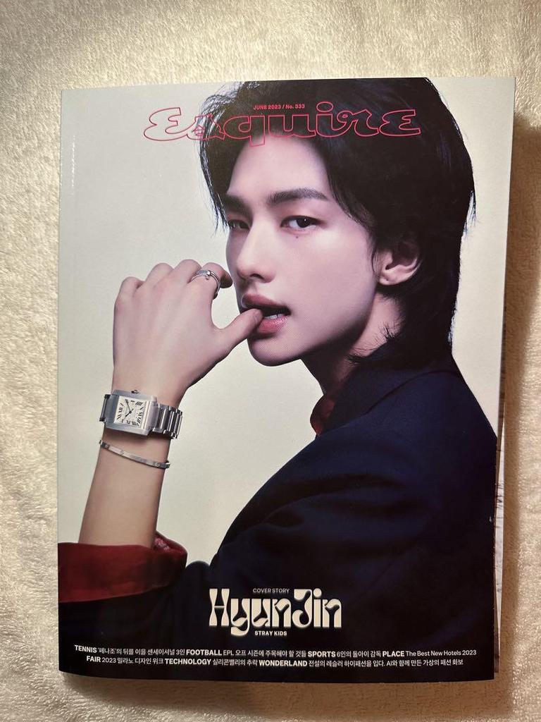 [USED] Same-day Shipping Available Stray Kids Hyunjin Cover Magazine