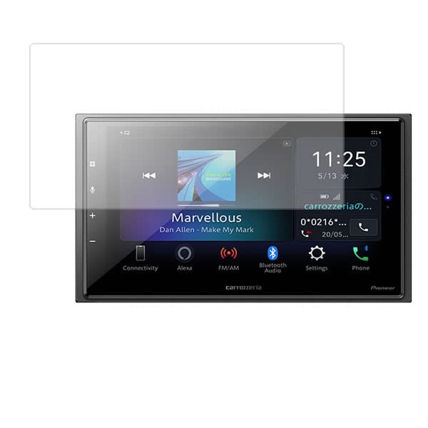 

ClearView Carrozzeria DMH-SZ700 [AR/Matte Hybrid] High Performance, Reducing Reflection, Protective Film for Car Navigation