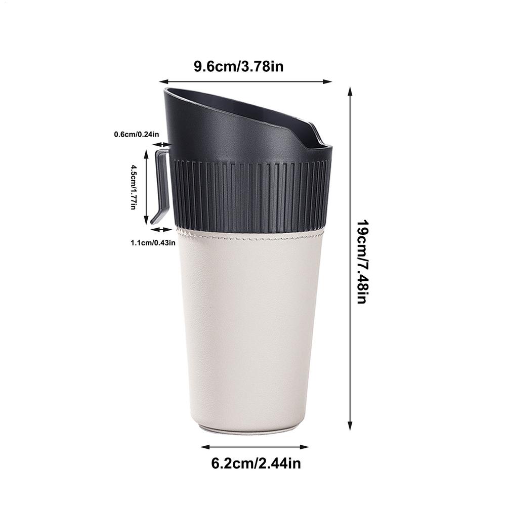 ABS Car Interior Mini Trash Can Dustbin Garbage Bin Storage Case Bucket Caravan RV Truck Off Road Universal Accessories