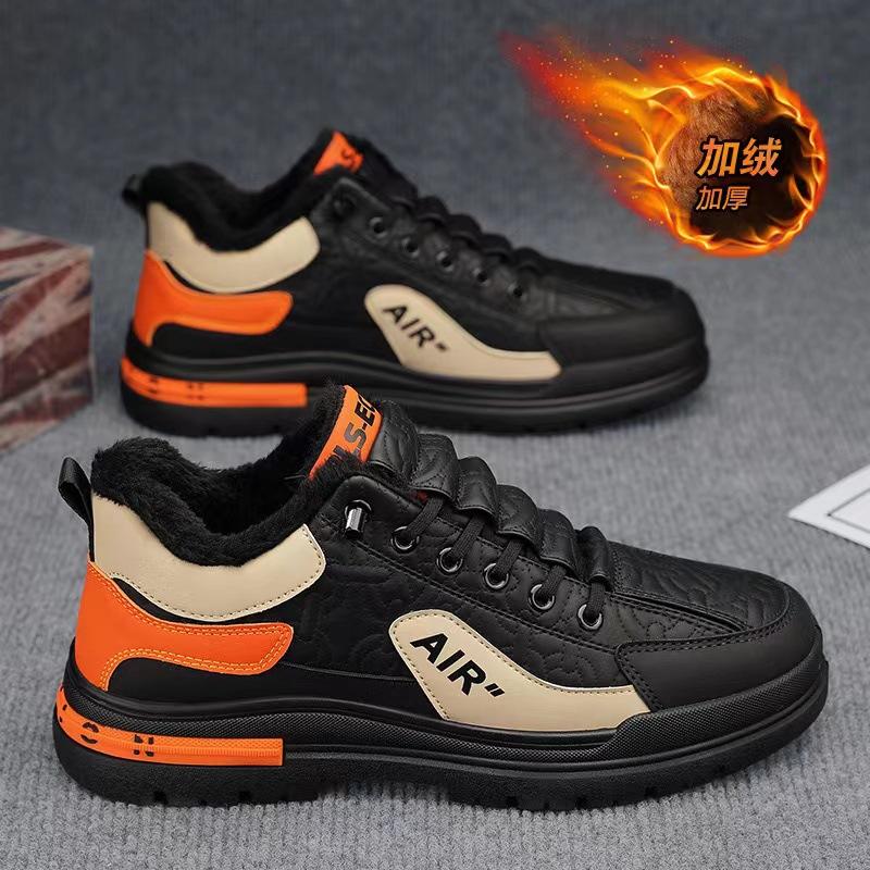 Winter Fashion Brand Men Sneakers Non-Slip Warm Padded  Plush Cotton Shoes Platform Lace Up Thicken AnkleBoots Botas Para Hombre