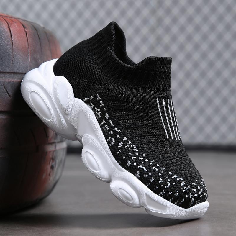 Newest Children'S Socks Shoes Breathable Lightweight Casual Running Shoes Cute Boys Girls Outdoor Nonslip Walking Sneakers