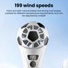 Soccer Handheld Fan, Mini USB Portable Fan with 199 Speeds, Football Shape Cooling Fan for Game Day, Sports Fan Gift