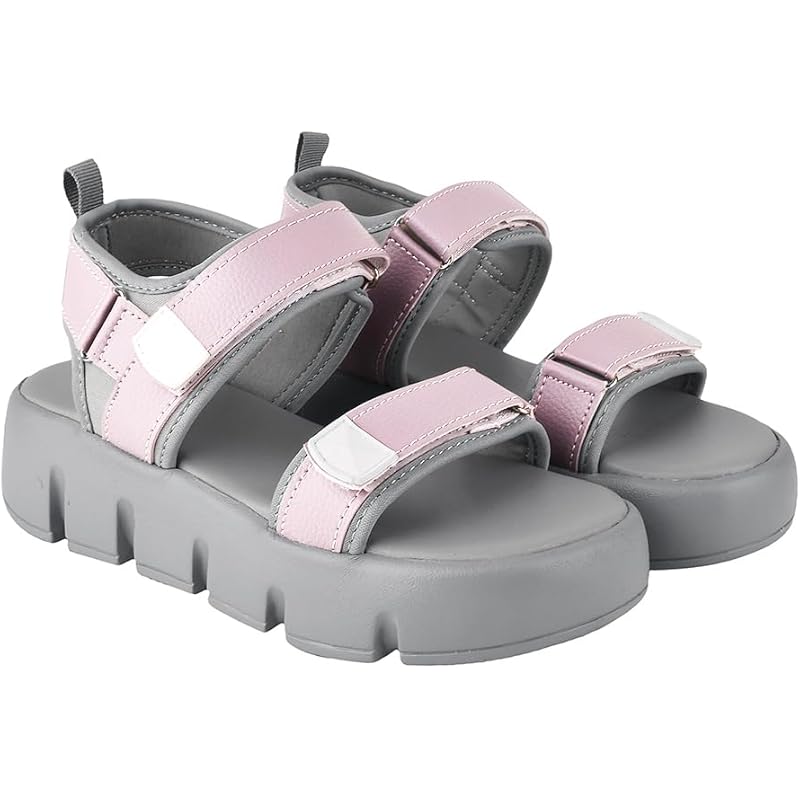 Shoetopia Lightweight Comfortable Trendy Green Sandals For Women & Girls /Uk6-Eu38