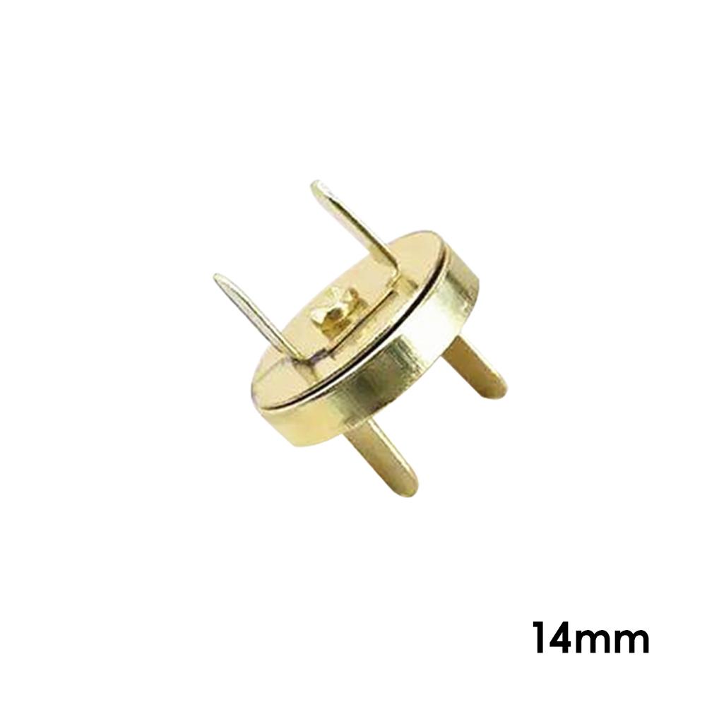 

Невидимые магнитные кнопки, бесплатная установка, антиоксидантные, прочные металлические магнитные кнопки для сумок, одежды, аксессуаров 14mm золотой