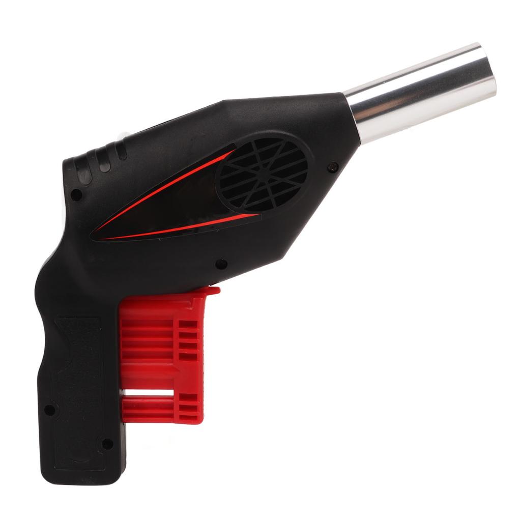 Portable BBQ Blower Hand Pressure Handheld Outdoor Barbecue Blower Fan with Stainless Steel Nozzle