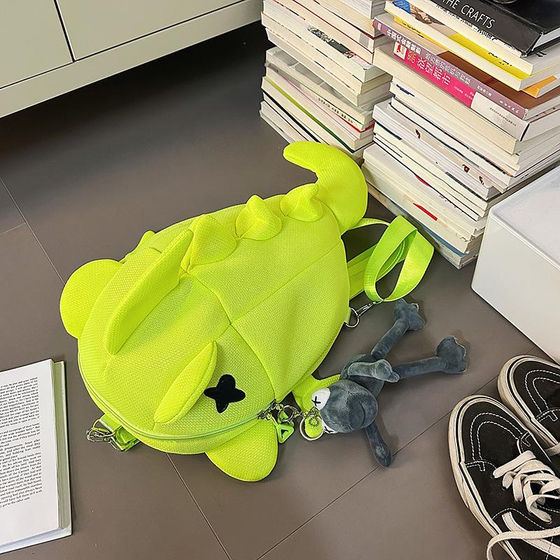 Shark Backpack Boys Niche Design Sense Non-Collision Light Travel Backpack Small Creative Personality Women