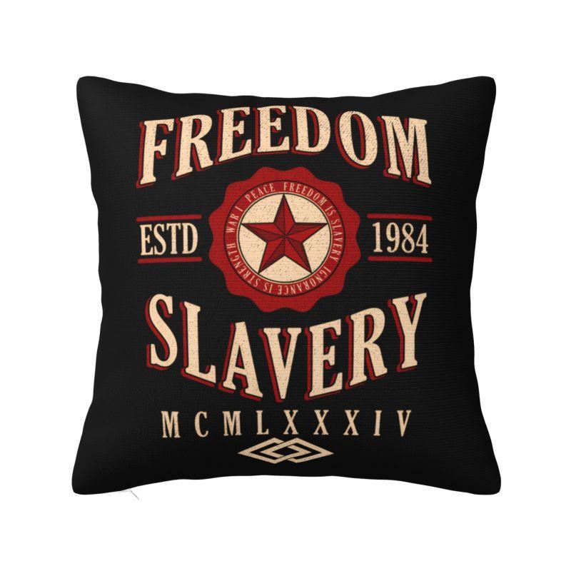 Big Brother George Orwell Cushion Covers Xcm Velvet Throw Pillow Case for Sofa Car Square Pillowcase Home Decorative