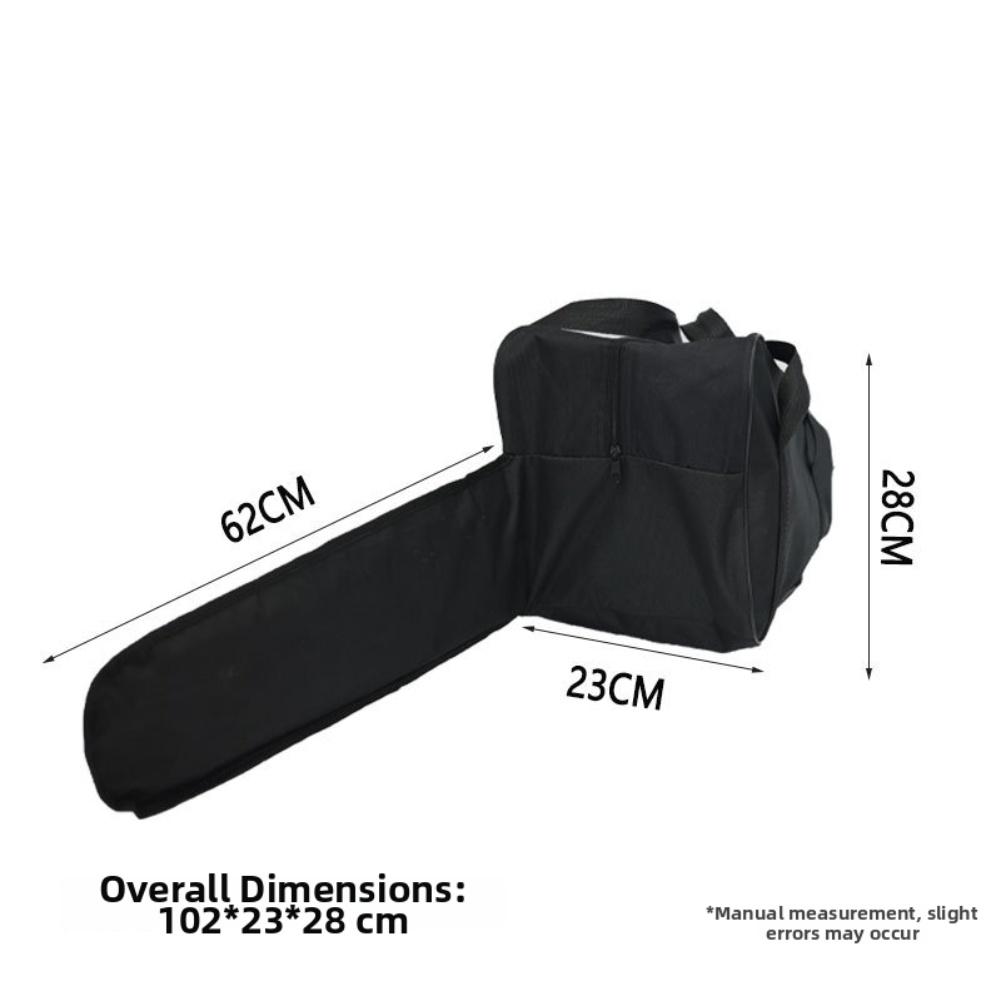 20/16inch Large Capacity Chainsaw Storage Bag 600D Oxford Cloth Waterproof Carrying Pouch Case Portable Electric Saw Accessories