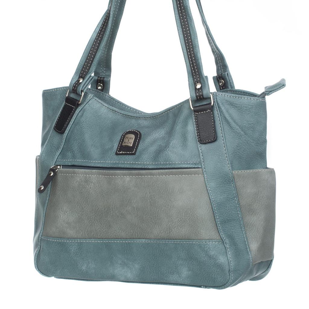 Vera Pelle Bolsa Leather Shoulder Bag