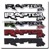 3D Metal Car Stickers SVT Raptor Logo Emblem Body Decal For Ranger F150 F250 F350 F450 F550 SVT Decor Accessories
