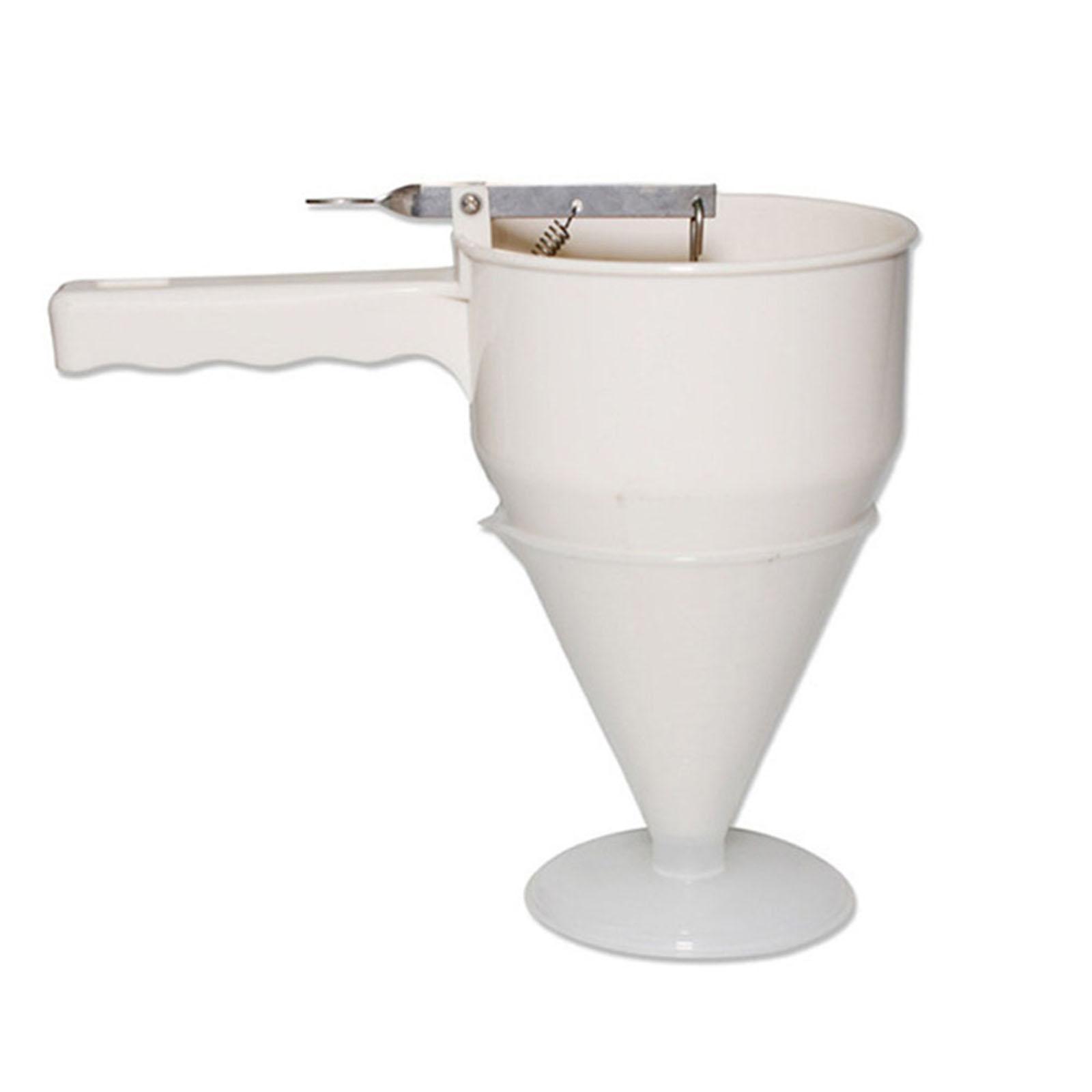 Chocolate Balls Plunger Funnel Easy To Operation ABS Cake Dispenser Pancake Batter Dispenser Pistons And Springs Plunger Funnel