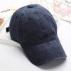 Retro Washed Baseball Cap - Suitable for Both Men and Women. Single- Soft Top. Adjustable Outdoor Casual Hat.