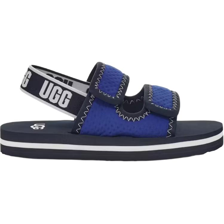 UGG Lennon Comfortable Versatile Non-Slip Wear-Resistant Low-Top Sandals Kids Sandals Blue 1152817K-NKY