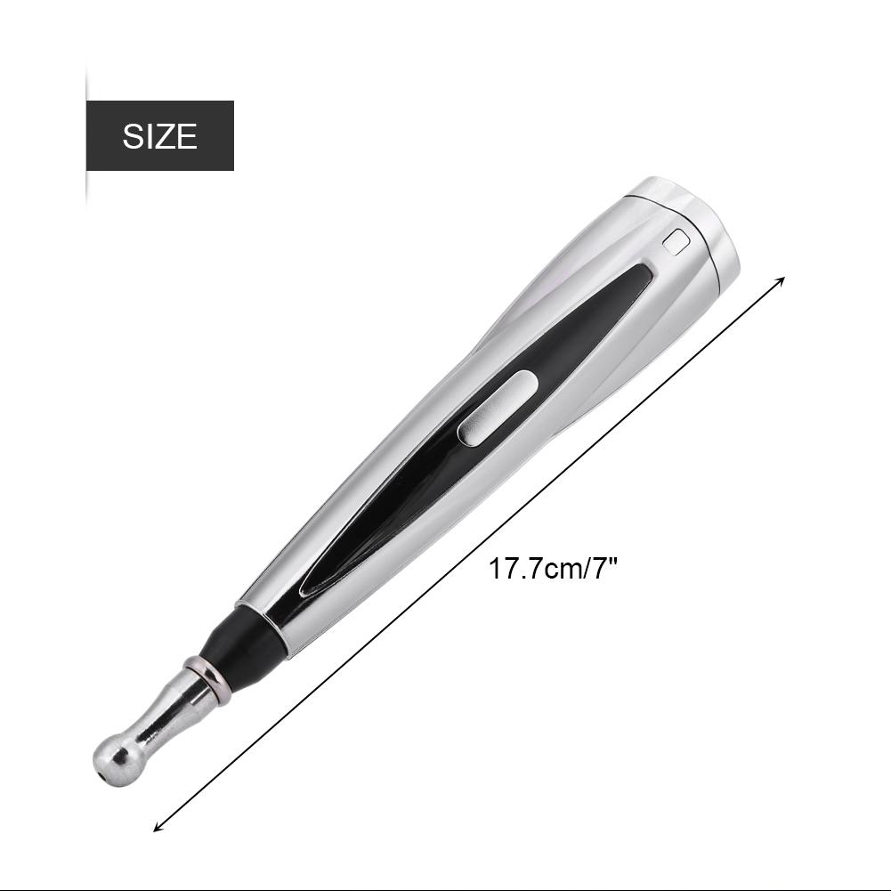 Electric Laser Acupuncture Therapy Meridian Energy Pen Body Massager Pain Relief