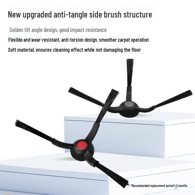 Eufy E25/E28 Omni Robot Accessory Kit: Main Brush, Side Brushes, Filters, Dust Bags