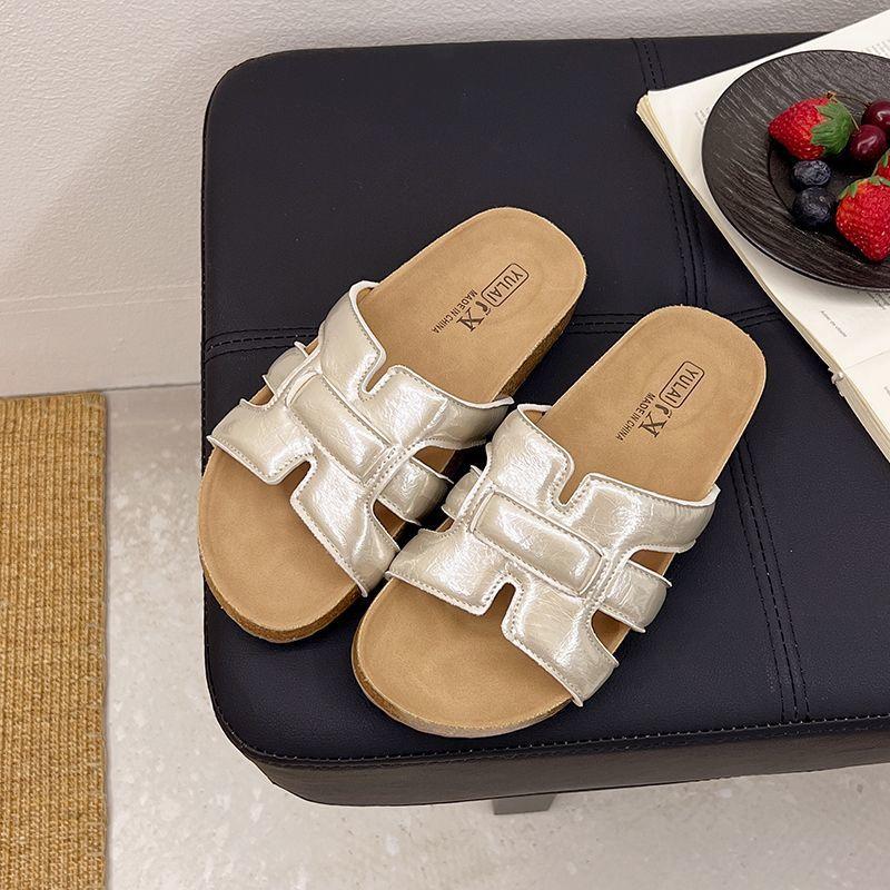 Slippers Women's Outer Wear Summer New Models with Skirts Flat-bottomed Sandals Beach Slips