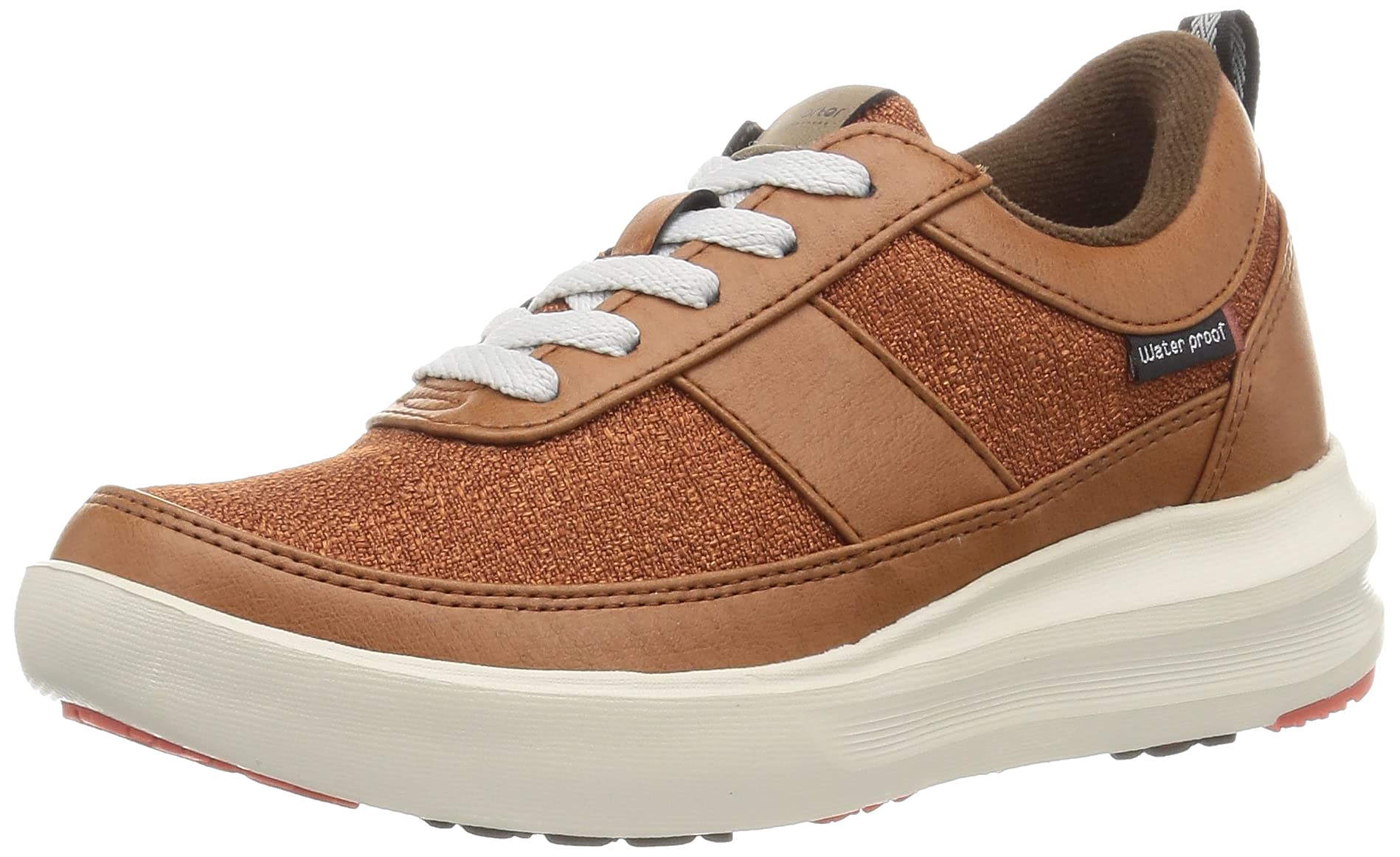 

Moonstar RPL105 Waterproof Sneakers with Wide Sizes 3E Women s Non-Slip Sole, Zipper, 22-25cm, Orange, 22.0 cm, оранжевый