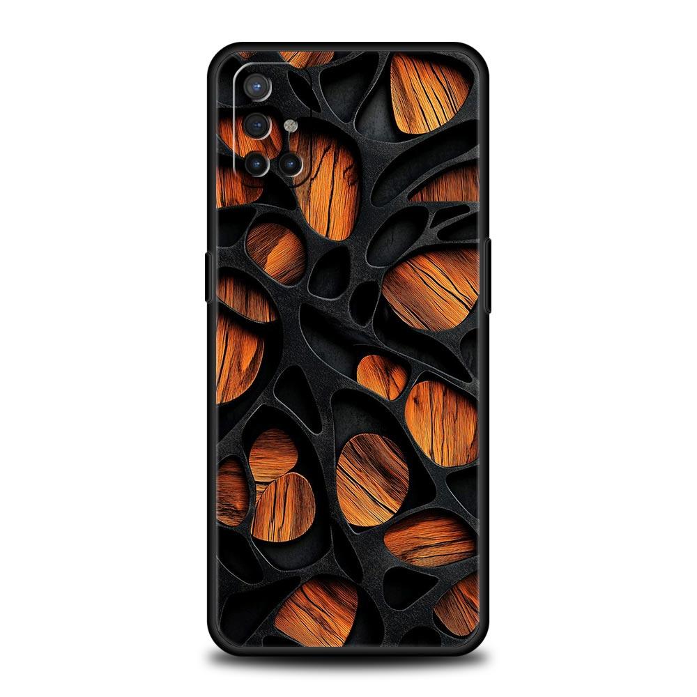 Phone Case For Oneplus 13R 13 12 10T 11 R10 Nord N100 N200 N10 9 9R CE 2 3 Z Pro Lite 5G Soft TPU Cover Folds Texture Fundas Bag