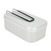 Lunch Box Steaming Rack Set Foldable Handle Aluminum Alloy Camping Bento Box for Picnic Camping