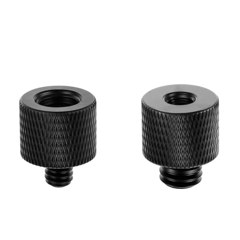 6Piece Precisions Thread Converters Kit For DSLR Action Cameras and Live Streaming Gear Aluminum Alloy Design