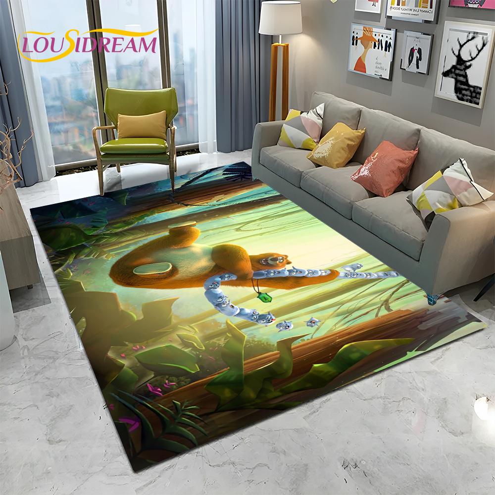 Cartoon Grizzy and The Lemmings Carpet Rug for Home Living Room Bedroom Sofa Doormat Decor,kids Area Rug Floor Mat