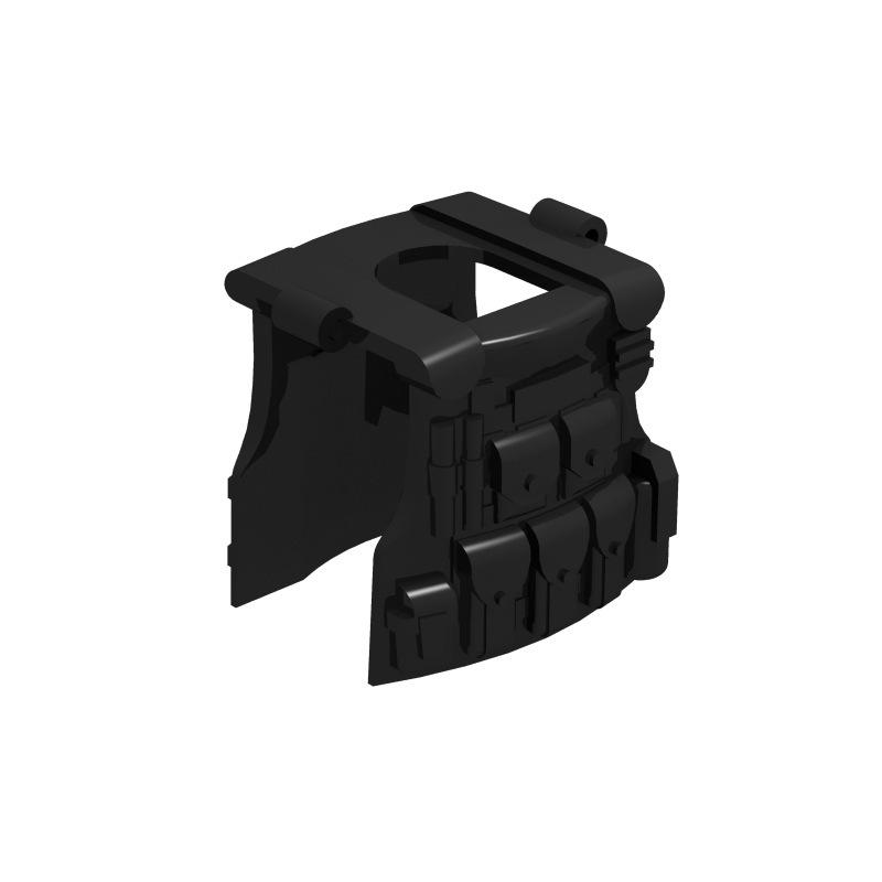 MOC 10PCS War Germany Military Equipment Tactical Soldier Vest Building Blocks Bricks Compatible Figuress Toys Children Gifts