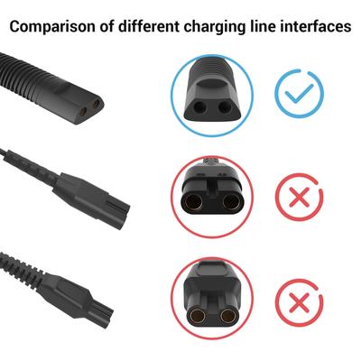 Multi-function Shaver Charger Cord 12V 400mA Charge Cord for Braun Series 3/7/5/1/9 Razor 370 3040s 310s 340S 5190cc