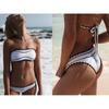 Elegant Womens Padded Bra Floral Swimsuit With Timeless Beach Bandage Bikini Style