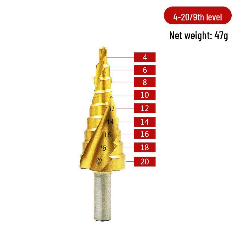 Triangular Handle Step Drill for Wood and Plastic