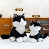 Cotton Realistic Stuffed Cat Doll Meow Sound Effect Simulated Cat Plushie  Home Decoration
