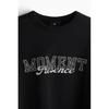 H M Loose FiT PrinTed T sHirT Black MoMenT
