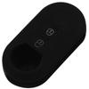 jingyuqin 3 Buttons Remote Flip Key Shell Blank Fob Silicone Car Key Cover Case For Fiat 500 Folding Flid Key
