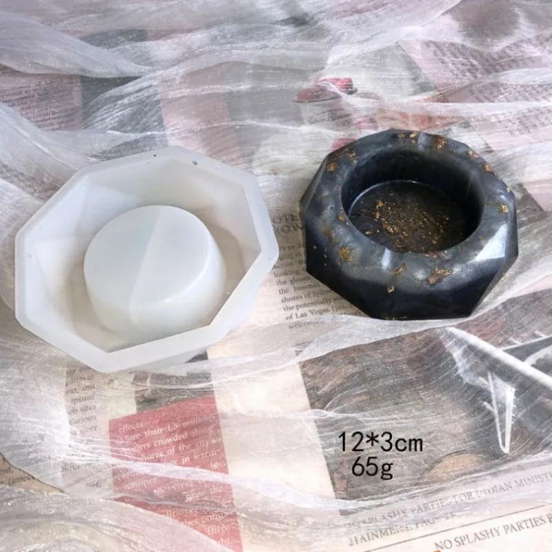 Silicone Ashtray Mold Crystal Resin Ashtray Tray Mold Irregualr Cement Molds Coasters Mold DIY Craft Moldes De