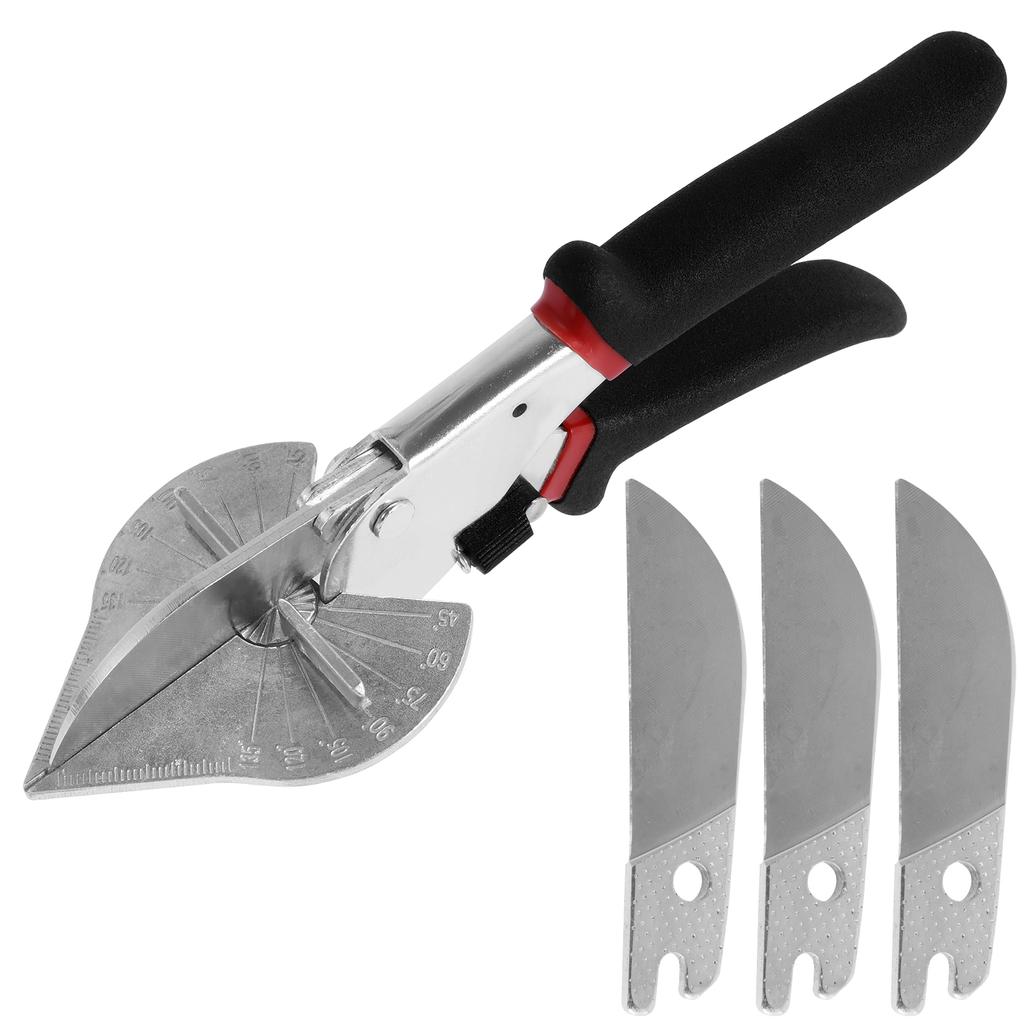 Multi Angle Trunking Shears High Carbon Steel Miter Shears Cutter Hand Tool Replaceable Blade Miter Shears Multi Angle Miter
