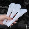 Petrol Fuel Filler Filling Funnel Tube Plastic White Long Spout Add Oil Fuel Glass Water Small Diameter Funnel Car Accessory