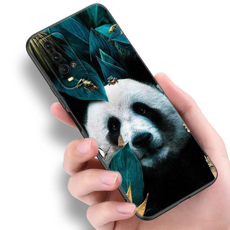 Animal Fox Wolf Flowers Phone Case For Xiaomi Redmi Note 5 6 9T K20 K40 K50 Pro 7A 8A 9A 9C 9i 10A 10C A1 S2 TPU Black Cover