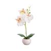 1Pc Potted Artificial Butterfly Orchid Flower Stage Garden Wedding Party Decor Christmas Ornament