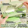 2-Tier Pencil Bag PU Pencil Box New Panda Pencil Case  Student Stationery
