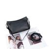 Cowhide Single Shoulder Solid Color Women's Bag Women's Fashion Simple Pillow Bag Practical Solid Color Soft Leather Bag Oblique Span Bag