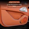 Blue Mountain Car Door Kick-Proof Mat - Orange, Passenger Side 23-25 Wey Interior Decoration