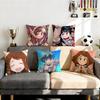 Heroic My Hero Academia Cushion Cover Cushion Cover Set 4Pcs 50x50 45x45 40x40 Pillowcase Decorative Sofa Home Decor