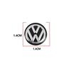 14mm Car Key Emblem Stickers Auto Control Key Logo Decals For Volkswagen Scirocco POLO Tiguan Passat B5 B6 B7 Golf EOS Jetta MK6